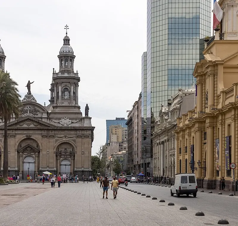 Plaza de Armas y Catedral Metropolitana, Santiago Centro